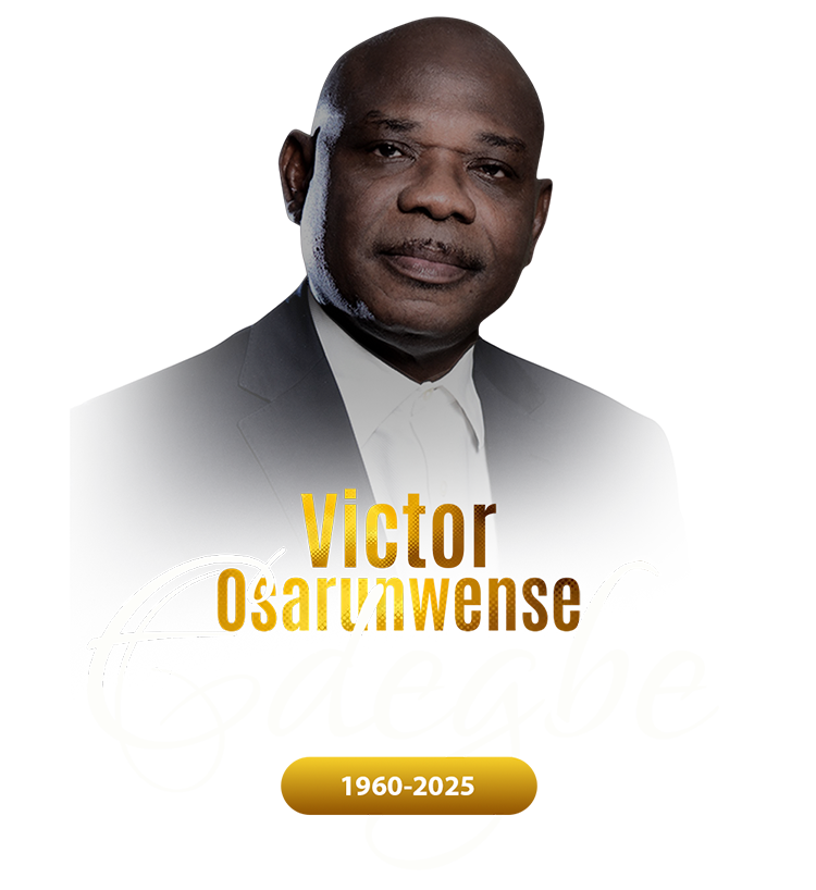 In Loving Memory of Victor Edegbe